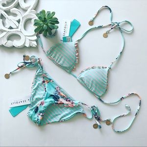 👙 SEAFOLLY 👙 Reversible Vintage Wild Bikini